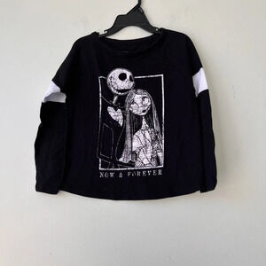 Disney Tim Burtons The Nightmare Before Christmas‎ Long Sleeve Shirt XS